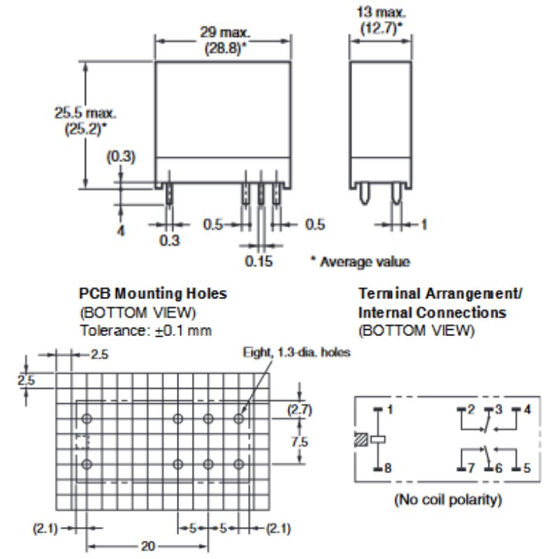 RELAY AC 110V 6226